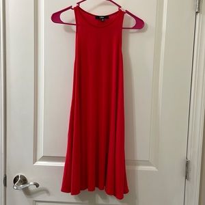 LULUS Red Dress w/Pockets